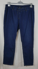 ULLA POPKEN Stretch Jeans Hose Schlupfjeans Blau Rundrum Gummizug Größe 48 NEU!