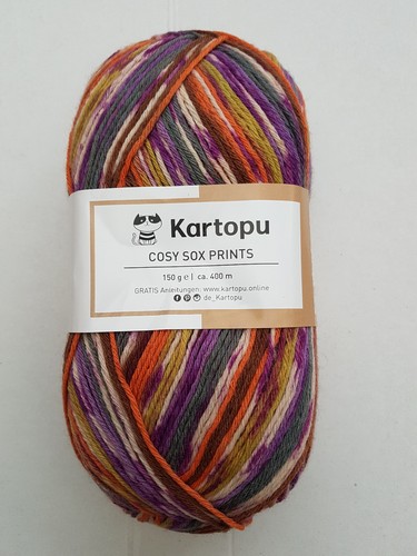 Sockenwolle fach color 1 - 6-fach,