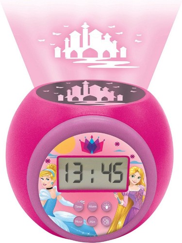 Princess projektor wecker mit - projektor-wecker,