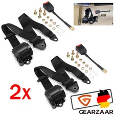 2x 3 Punkt Automatikgurt