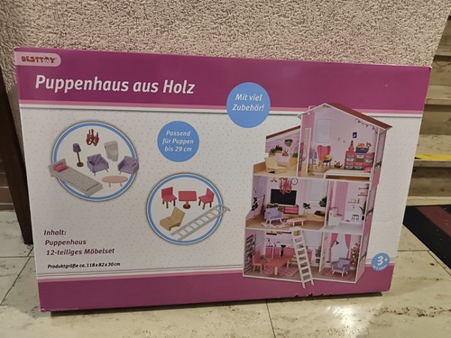 Neu ovp besttoy puppenhaus - neu,