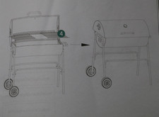 YITAHOME M Grillwagen Smoker