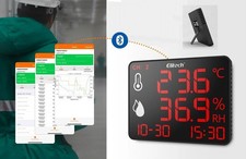 Datenlogger Temperatur Feuchte fernfühler 1 / 2 Sensor USB PDF Bericht APP APK