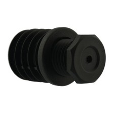 Fussstopfen Ø 35mm rund mit Stellfuß Rohrstopfen Fusskappen Möbel Tisch Fuß