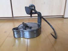 Alte Grubenlampe / Blechfrosch, Wilhelm Seippel, Bochum