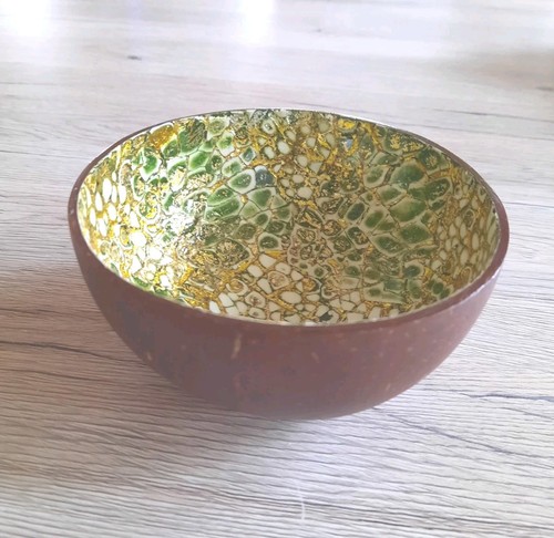 Kokosnuss schale mit - kokosnuss-schale,