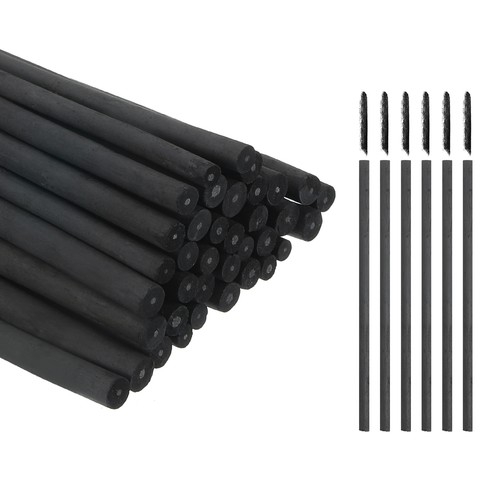 Weidenholzkohle stifte 4mm - stifte,, 2-4mm