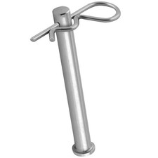 Steckbolzen mit Splinte Edelstahl A4 Stecksplint Sicherungsbolzen Federstecker