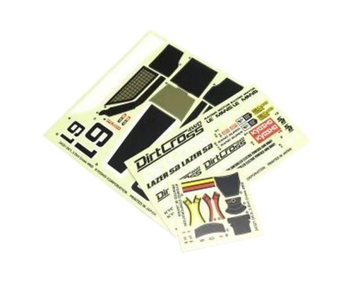 Kyosho aufkleber set lazer - lazer, sb