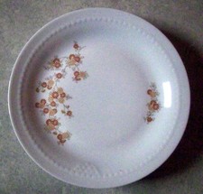 4 Speiseteller Porzellan weiß