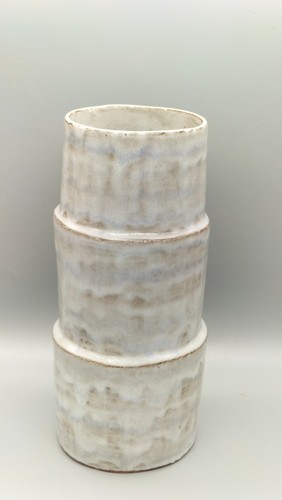 Stufen vintage keramik vase - keramik,