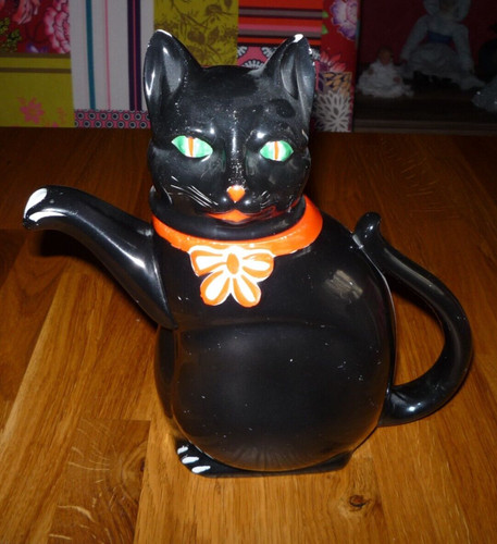 Figurenkanne schwarze katze - figurenkanne*schwarze,