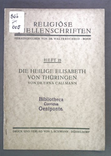 Die heilige elisabeth von - heilige,