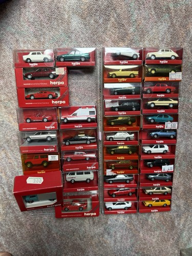 Herpa modellautos ovp 87 - modellautos,