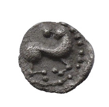 Kelten, Vindeliker, Pollanten, Pferd m. zurückgew. Kopf, von großer Seltenheit