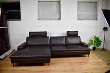 Ledersofa Vincenzo W. Schillig