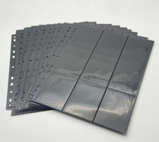 10 Vault X 18-Pocket Pages 9er Side-Loading Karten Hüllen Sammelkarten