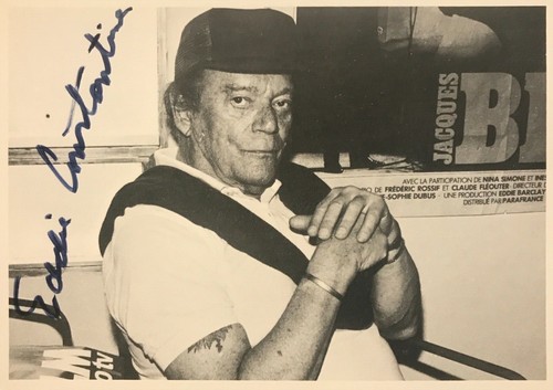 Autogramm eddie constantine - autogramm,