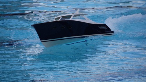 Modellboot luxus motoryacht - modellboot,