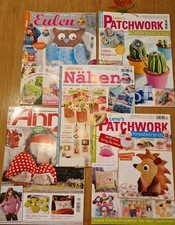 5 TOLLE HEFTE NÄHEN Anna , Sabrina Lena's Patchwork  Anleitungen