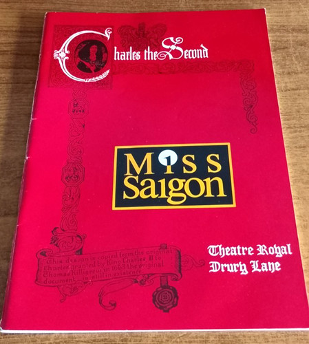 Miss saigon theaterprogramm - saigon,