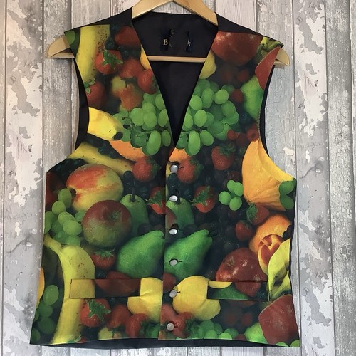 Vintage snooker weste früchte - vintage,