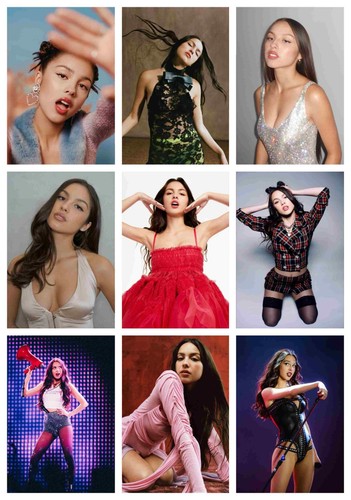 Olivia rodrigo poster druck - olivia,