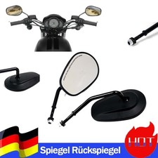 Motorrad Spiegel Rückspiegel 8mm Passend Für Harley for Sportster Twin Cam Style