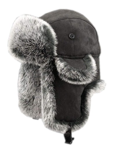 Unisex fliegermütze wildleder - unisex,