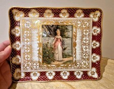 Dresden Porzellan Tablett Richard Klemm