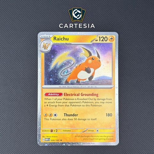 Raichu 151 026 - /165, pokémon