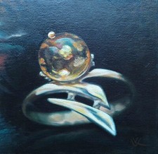 Gemälde "Goldring mit