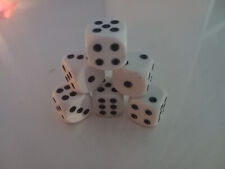 6 Stück Würfel Spielewürfel Backgammon + Mehr