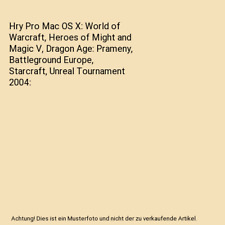 Hry Pro Mac OS X: World of Warcraft, Heroes of Might and Magic V, Dragon Age: Pr