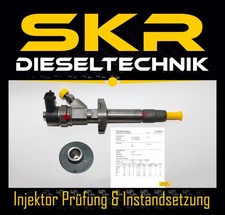 Bosch Injektor Einspritzdüse 0445110087 Movano Vivaro 2.5 Opel 0986435235