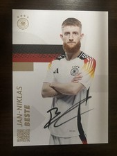 Beste AK Autogrammkarte DFB EM