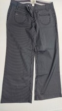 Damenhose Schwarz-Weiß