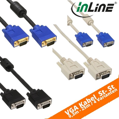Vga kabel 15pol stecker - kabel,