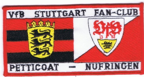 Stuttgart aufnäher fanclub - stuttgart,