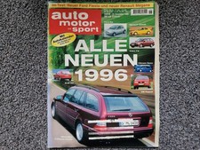 Zeitschrift auto motor und sport, Heft 26, 15. Dezember 1995