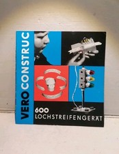 DDR Vero Construc Montageanleitung Bauanleitung Baukasten Spielzeug Bausteine