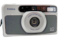 Konica Analogkamera Modell Z-up 70 VP Point & Shoot / Getestet !