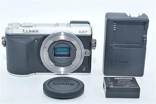 477, 3234 Auslösungen, Panasonic Spiegellose Kamera Lumix GX7 Gehäuse Silber