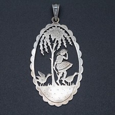 Jugendstil Anhänger - 800er