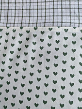 Scheibengardine mit Spitze