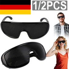 1/2x Rasterbrille Lochbrille