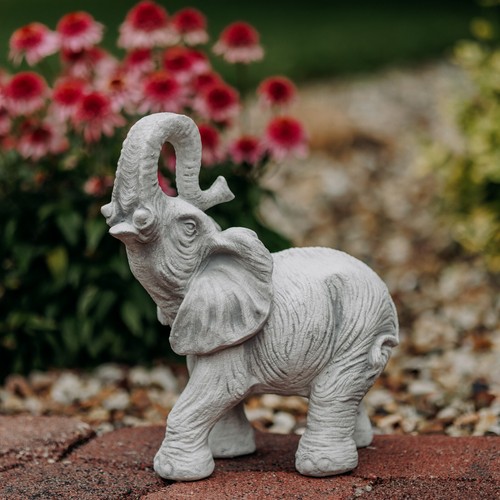 Trompetender elefant - trompetender,
