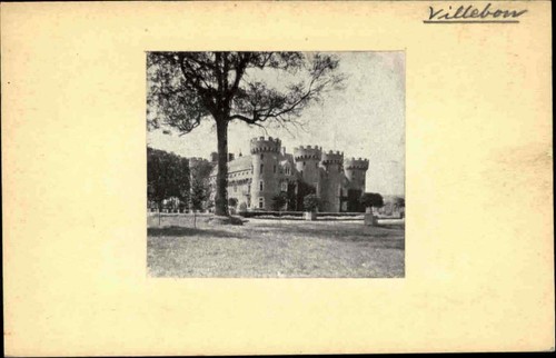 Château schloss von - château, villebon