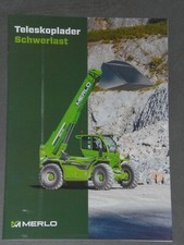 MERLO Teleskoplader Schwerlast Prospekt von 07/2022 ( 8313 )