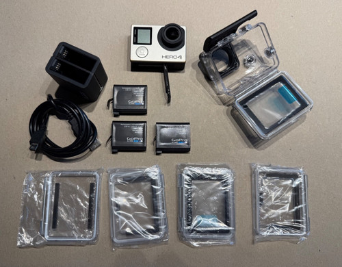 Gopro hero4 mit ladegerät und - hero4,